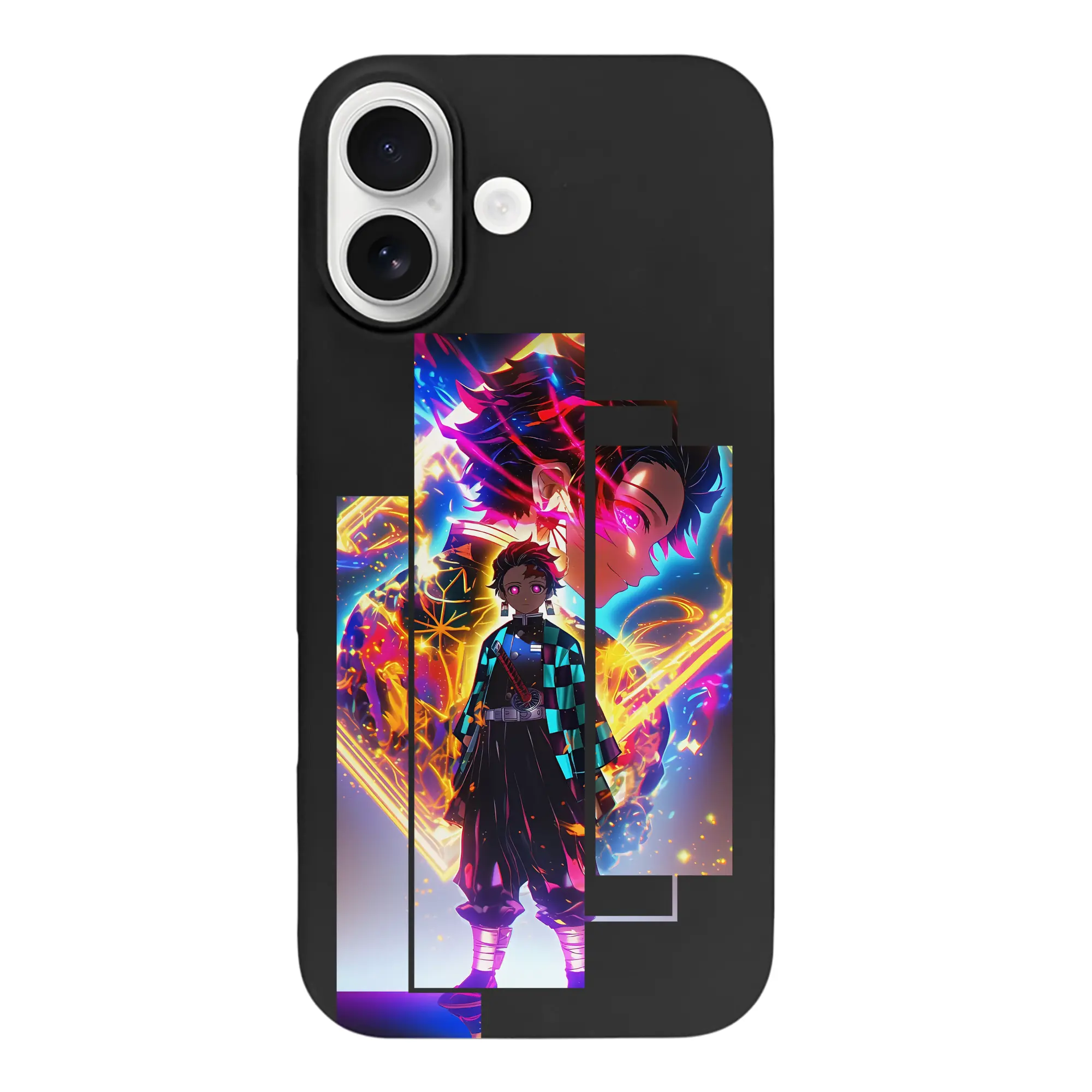 鬼滅の刃 グッズ,竈門 炭治郎 - iPhone 17 シリーズ シリコンケース 薄型 耐衝撃 指紋防止 ソフトタッチカバー 精密フィット 傷防止 保護ケース iPhone 17/17 Air/17 Pro/17 Pro Max 対応